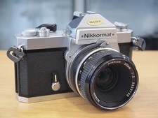 Nikon Nikkormat FT2 35mm SLR Film Camera & 50 F2 Lens Stock No u18518