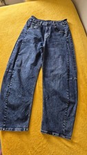 Barrel Leg Jeans New No Tag -
