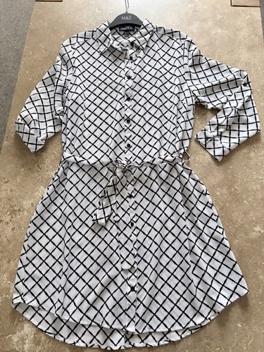 Saloos white black check - 12,