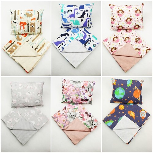 Blanket pillow set cotton - blanket,