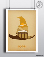PHILOSOPHERS STONE - Minimalist Movie Poster Posteritty Minimal Harry Potter Art