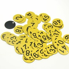 1 to 100 Engraved 35mm Discs