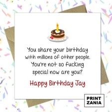 Personalised funny birthday - funny,