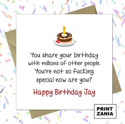 Personalised funny birthday - funny,