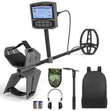 Outsunny Gold Metal Detector with DSP Chip and 5 Professional Modes LCD Display