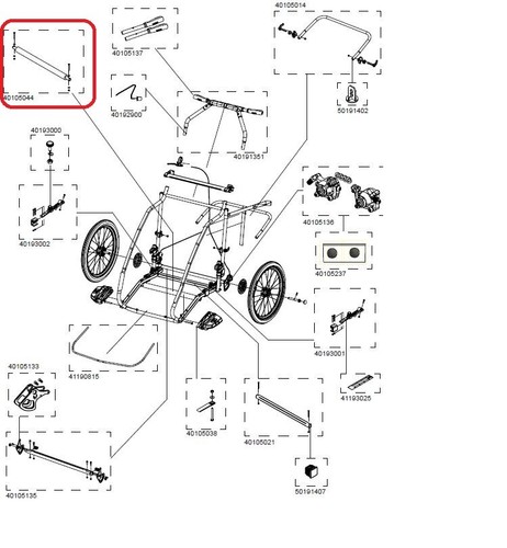 Thule seat tube - tube, seater