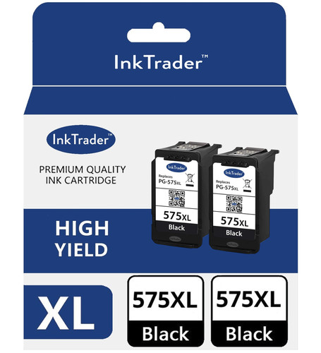 Refilled canon 575xl black - refilled,