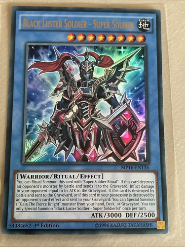 Black luster soldier super - soldier,