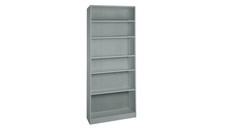 Malibu Wide Bookcase Grey