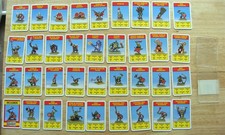Vintage Warhammer Citadel Combat Cards Orcs and Goblins Full Set