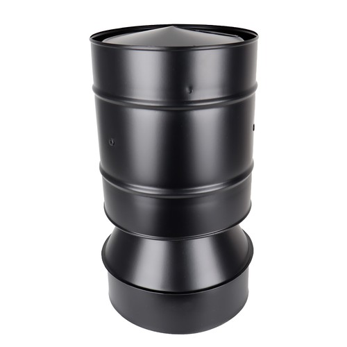 Twin wall flue - wall, insulated