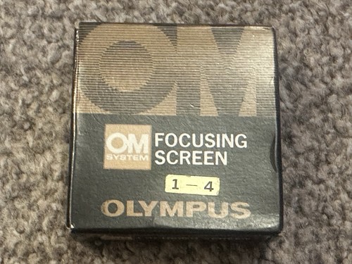 Olympus focusing screen - focusing, 1-4