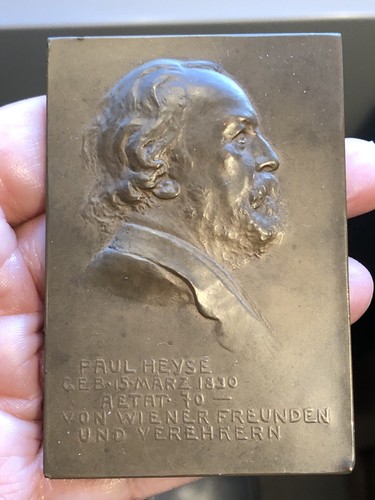 Bronze plaque - bronze,