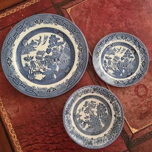 12pc vintage blue - 12pc,