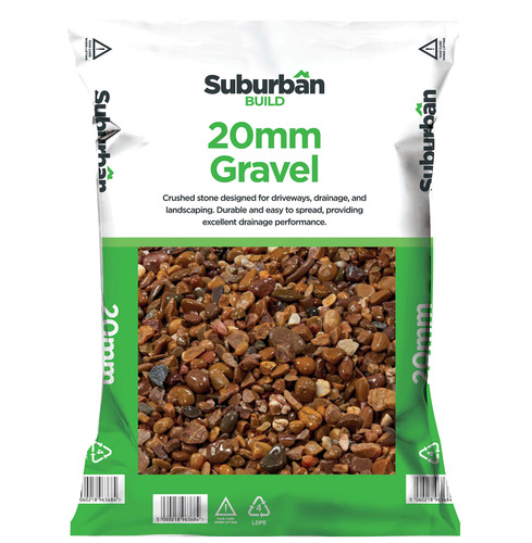 20mm suburban gravel pea - gravel,