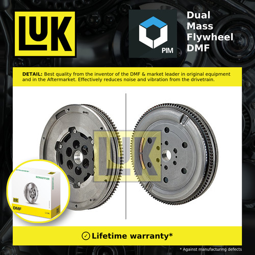 Dual mass flywheel dmf - dual, fits