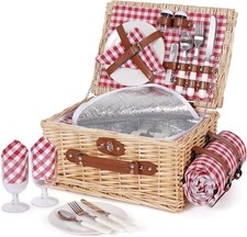 Wicker Picnic Basket Hamper