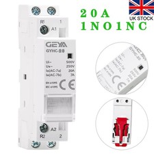 2 Pole 20 Amp Contactor Din