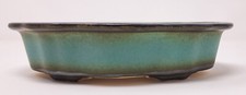 Bonsai pot - ceramic - teal