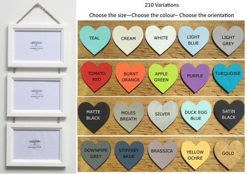 Triple photo picture frame - triple,