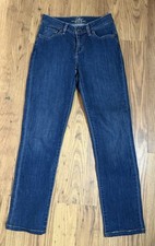 LEVI'S Demi Curve Jeans Womens (26 Inch Waist) (28 Inch Leg) Slim Fit Blue VGC 