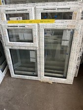 Brand new white upvc window