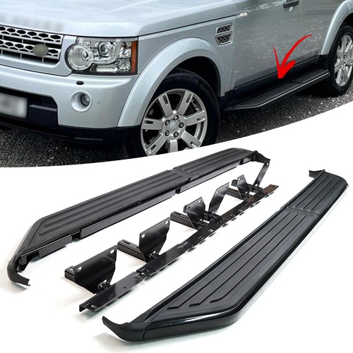 All black side steps - black,