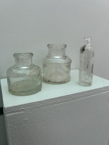 Old glass bottles 2x - old, bottles,