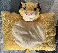 Simba Lion King Pillow Pet Plush 20" Stuffed Animal & Pillow Disney