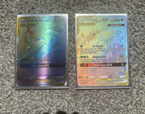 Pokémon rainbow rare tag - 2x,