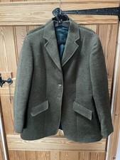 Equestrian Phoenix   Hacking Jacket Size 38 Tweed Green Very Smart .