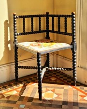 Late 19th Century Ebonised