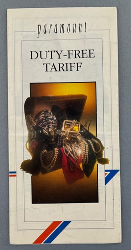 Paramount airways duty free - paramount,