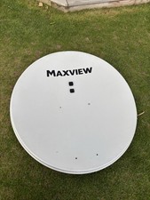 Maxview 85cm Satellite Systen Antenna / Dish Upgraded For Eu Reception Of Uk Tv