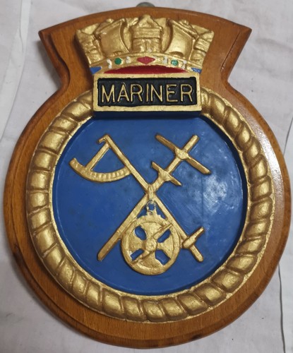 Hms mariner ship crest - hms,