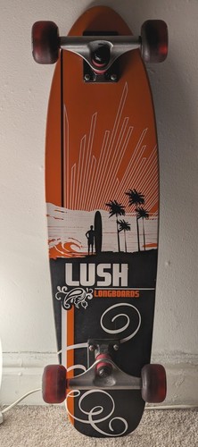 Complete lush longboard with - complete,