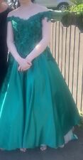 prom dress size 10 Emerald Green