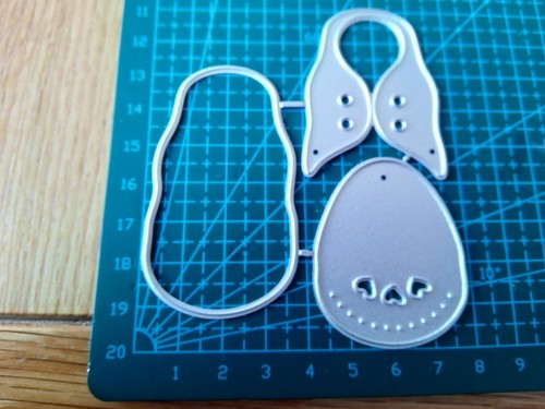 Cute baby shoe die set - , metal
