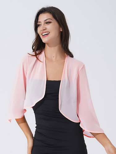 Women chiffon shrug - uk,