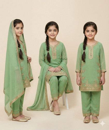 Pakistani style piece - style, 3-piece