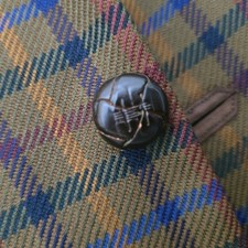 Vtg Daks Soft Tweed Blazer 38S