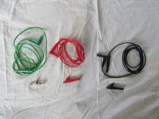 New leads and croc clips for