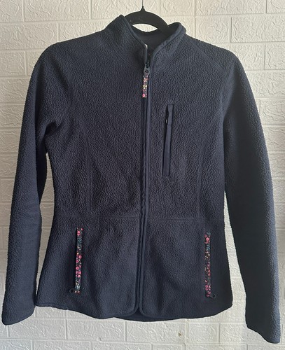 Joules navy tailored zip - zip, up
