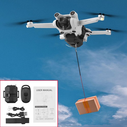 Airdrop drone thrower - airdrop, release