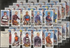 PLAYERS-FULL SET- SPEEDWAY RIDERS 1937 (50 CARDS) EXCELLENT