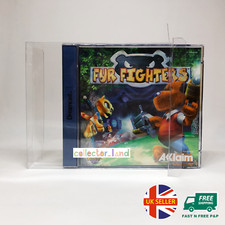 Sega Dreamcast DC Game Box Protector Plastic Display Clear Replacement PET Case