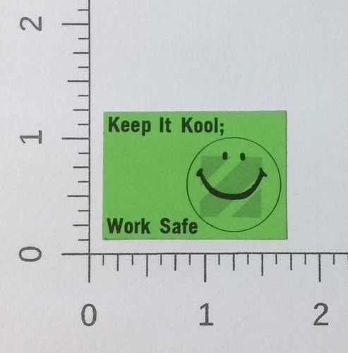 Vintage work safety keep - vintage,