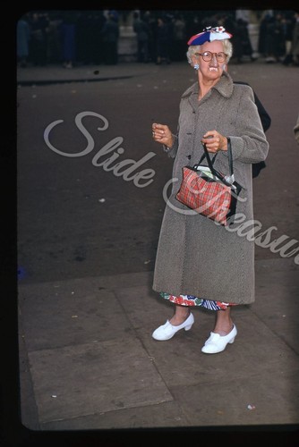 Old woman funny face - old,