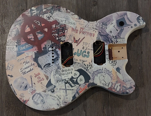 Olp mcswain guitar body - /,