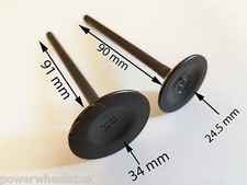 VA012 VALVE INTAKE & AIR EXHAUST VALVE SET  BASHAN BS250S11-B 250CC QUAD BIKE